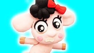 Play Doh Videos Baa Baa Black Sheep Get Reading With Play-Doh Learning Time Nursery Rhymes