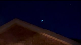 V Shaped UFO Over Forney, Texas OVNI em Forma de V Sobre Forney, Texas