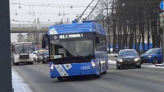 картинка: Новинка! Троллейбус Санкт-Петербурга 8-40: ТролЗа-5265.08 