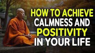 LEARN HOW TO MAINTAIN CALMNESS AND POSITIVITY IN YOUR LIFE | A Buddhist Tale
