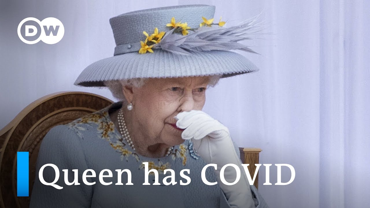 Queen Elizabeth tests positive for COVID-19 | DW News | February 20, 2022 | DW News