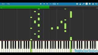 LIHAT KEBUNKU  (Easy Piano Tutorial)-[Synthesia]