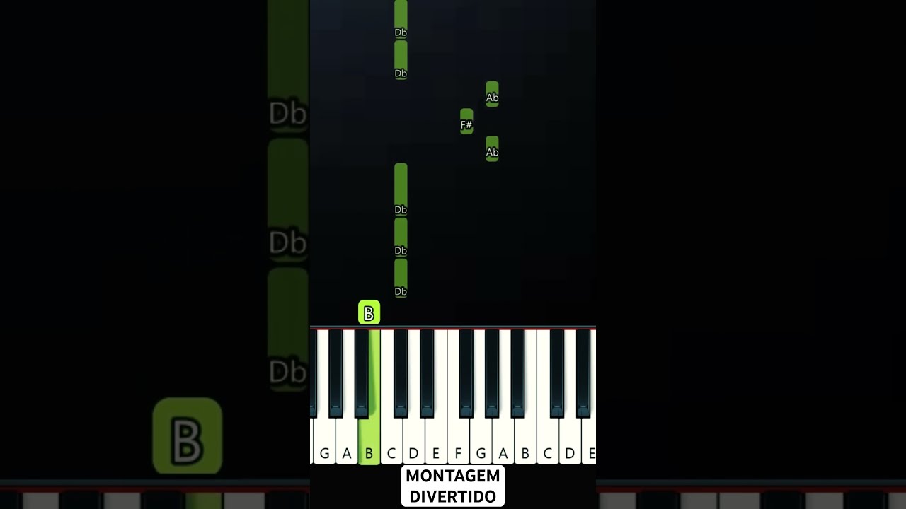 Montagem Divertido- Nueki (Easy Piano Tutorial)