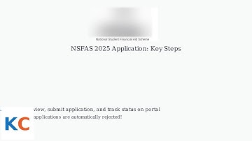 How to Apply for NSFAS 2025 – Step-by-Step Online Application Tutorial