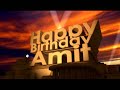 Happy Birthday Amit