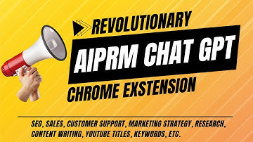 Amazing AIPRM ChatGPT Extension to generate high quality content