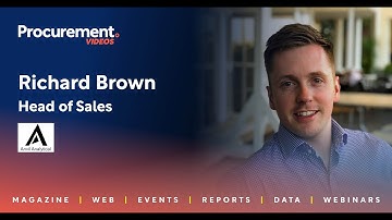 Anvil Analytics, Richard Brown: Transforming Spend Management and Risk with AI | DPW Amsterdam