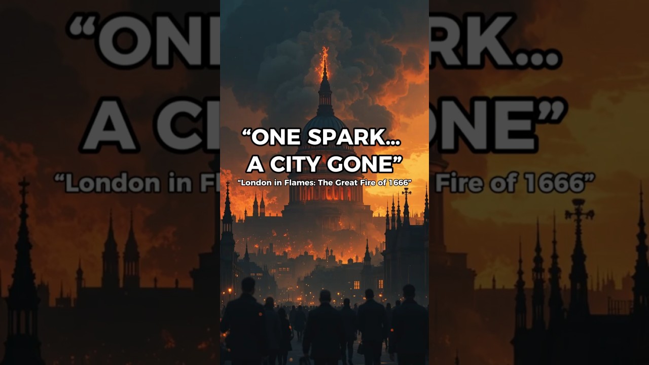 Surviving London's DEADLY Fire of 1666 Easy Escape Tips 