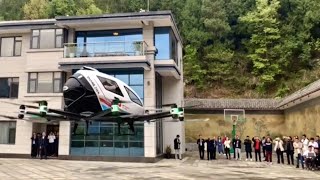 People in China more fascinated by EHANG drone air taxi than helicopters