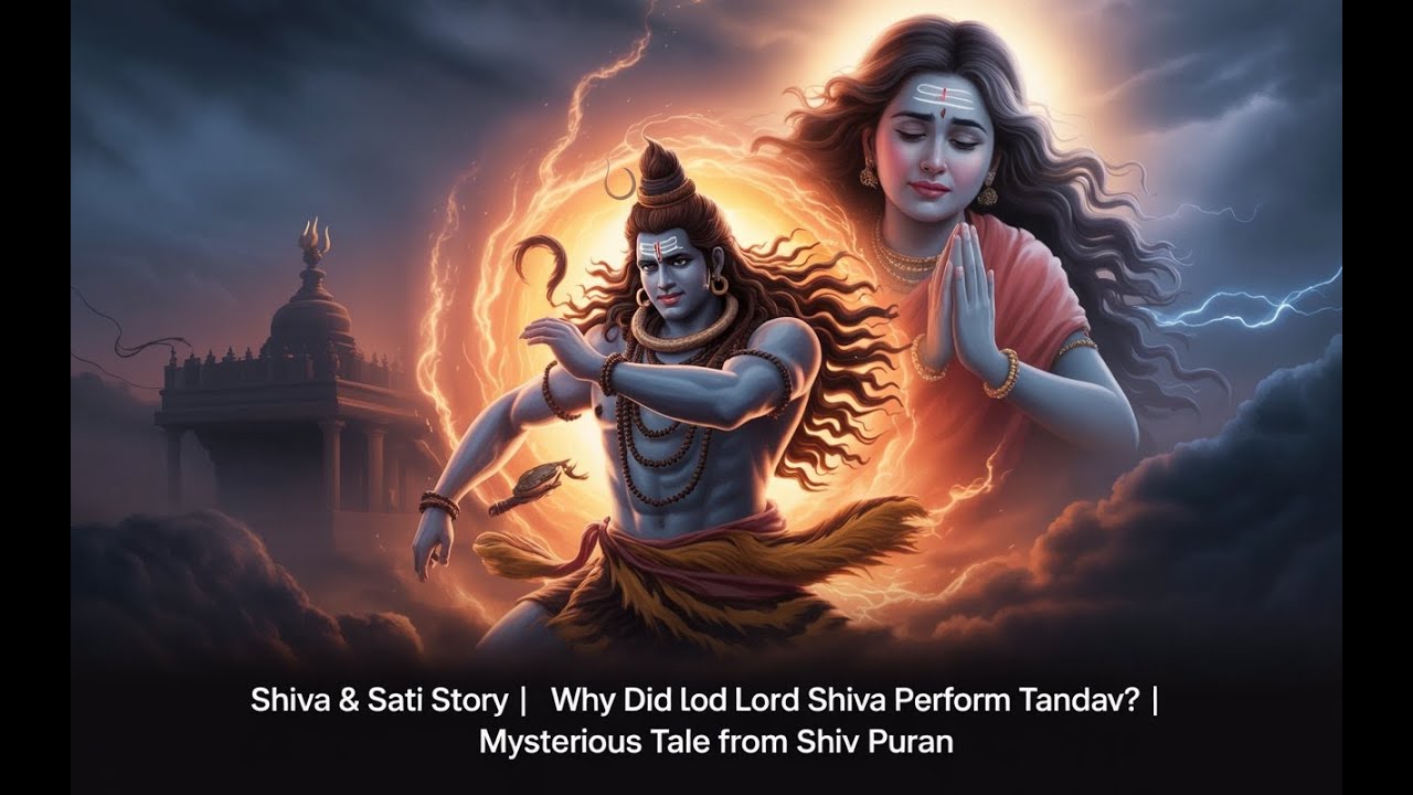 Shiva & Sati Story | Why Did Lord Shiva Perform Tandav? | Mysterious Tale from Shiv Puran