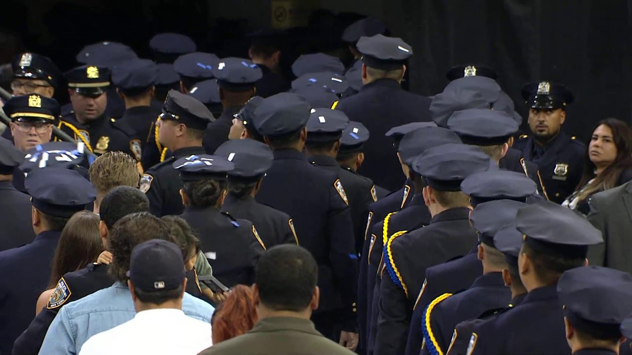Join us to watch the graduation ceremony for the NYPD's newest police officers.