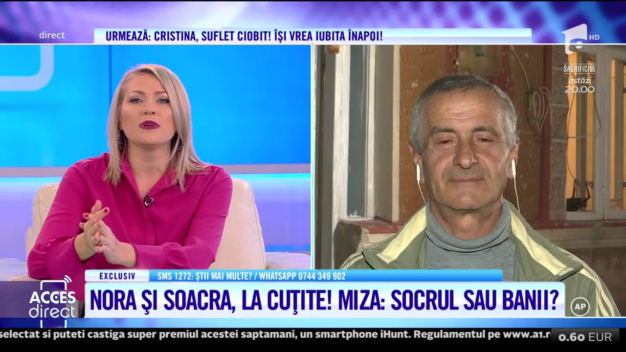 Acuzaţii şocante! Nora Ana Maria a pus ochii pe tata-socru?