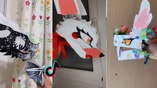 Dragon Puppet Crafts | Paper Dragon TikTok Compilation #91