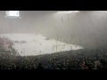 Michigan Stadium singing "Let it snow!" during a blizzard against Indiana 2016