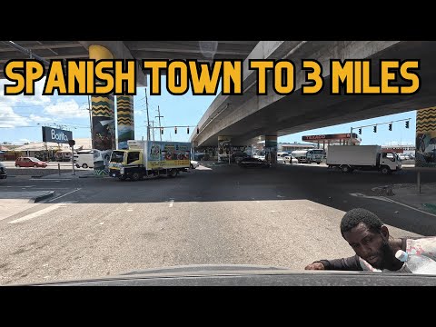 Driving from Spanish Town to Tools Hardware Store in 3 Miles, Kingston | 876 By Birth