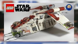LEGO STAR WARS - 7676 Republic Attack Gunship - SPEED BUILD