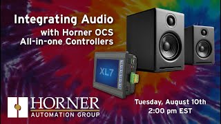 Integrating Audio with Horner OCS All-in-one Controllers