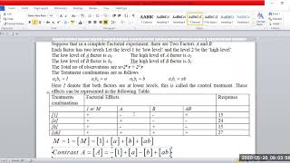 2 Split + 2K Factorial 20 may P 2