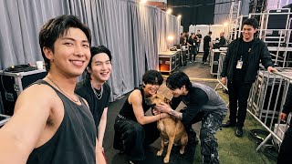 ⟭BTS⟬ V Idol Walk Peru – The Dog That Joined Taehyung 🐕‍🦺🏃‍♂️