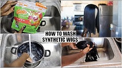 How To Properly Wash & Maintain Synthetic Wigs