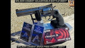 Colt Anaconda Bill Wilson Public Apology: Wilson Combat Adjustable Battle Sight