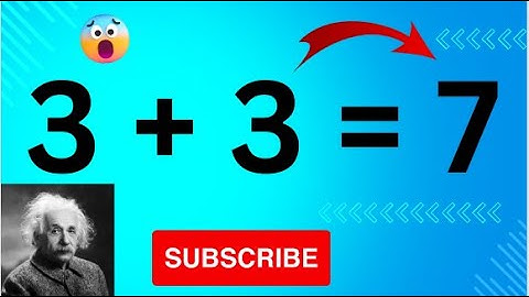 Common Math Misconception: Why 3+3 ≠ 7 | Debunking a Common Mistake