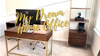 MY DREAM HOME OFFICE | FURNITURE ON A BUDGET
