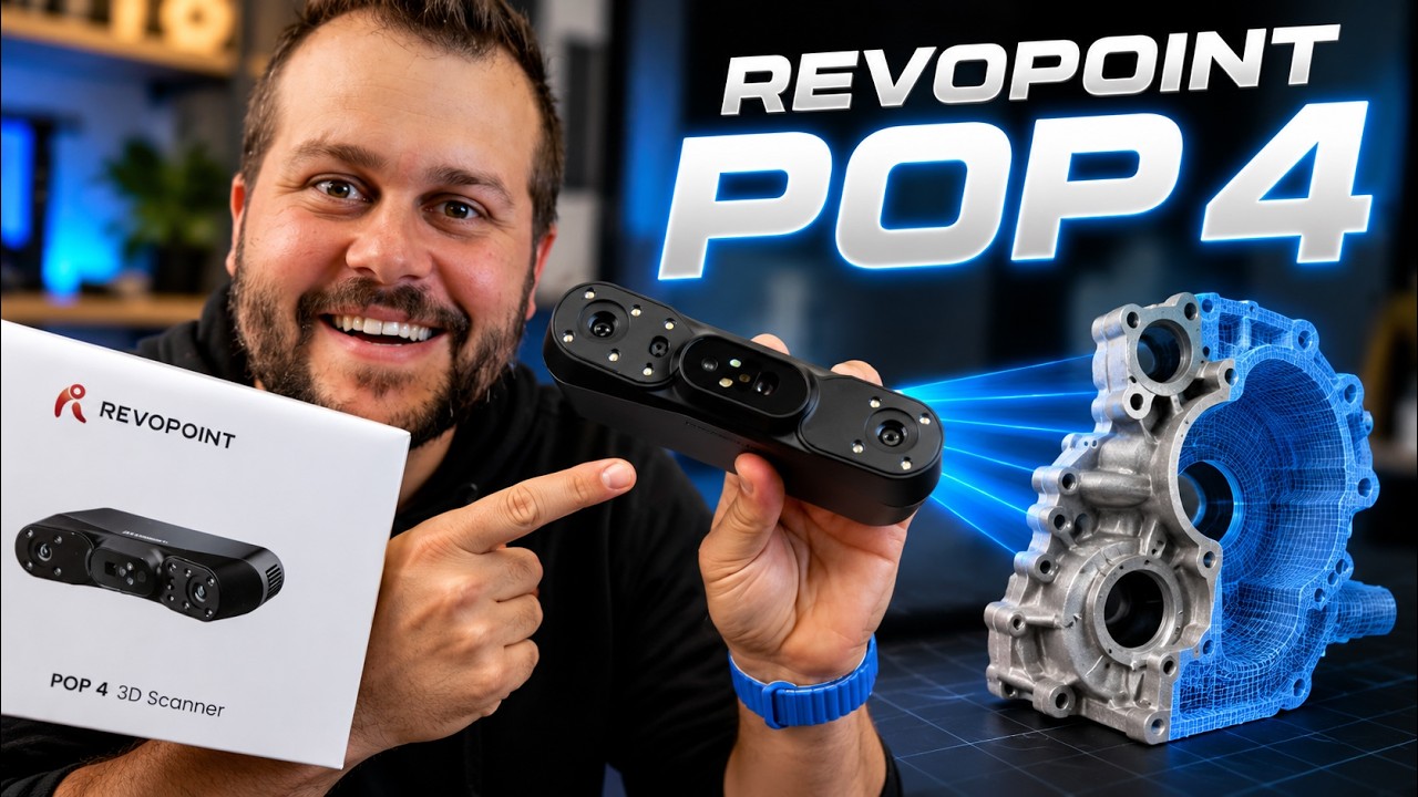 Je Revopoint POP 4 opravdu tak dobrý? Test v praxi!