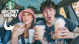 TASTE TESTING STARBUCKS HALLOWEEN DRINKS with FRANNY!