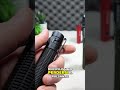 Baton 4 Pro Torcia LED Pulsante Metallico, Ergonomia Perfetta, Mai Più Accidenti!