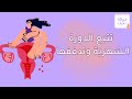 ٣.٥ تتبع الدورة الشهرية وتدفقها