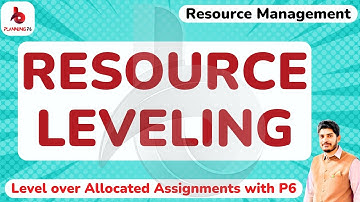 How to do Resource Leveling in Primavera P6 | Level overallocation of Resources in P6 | Planning P6