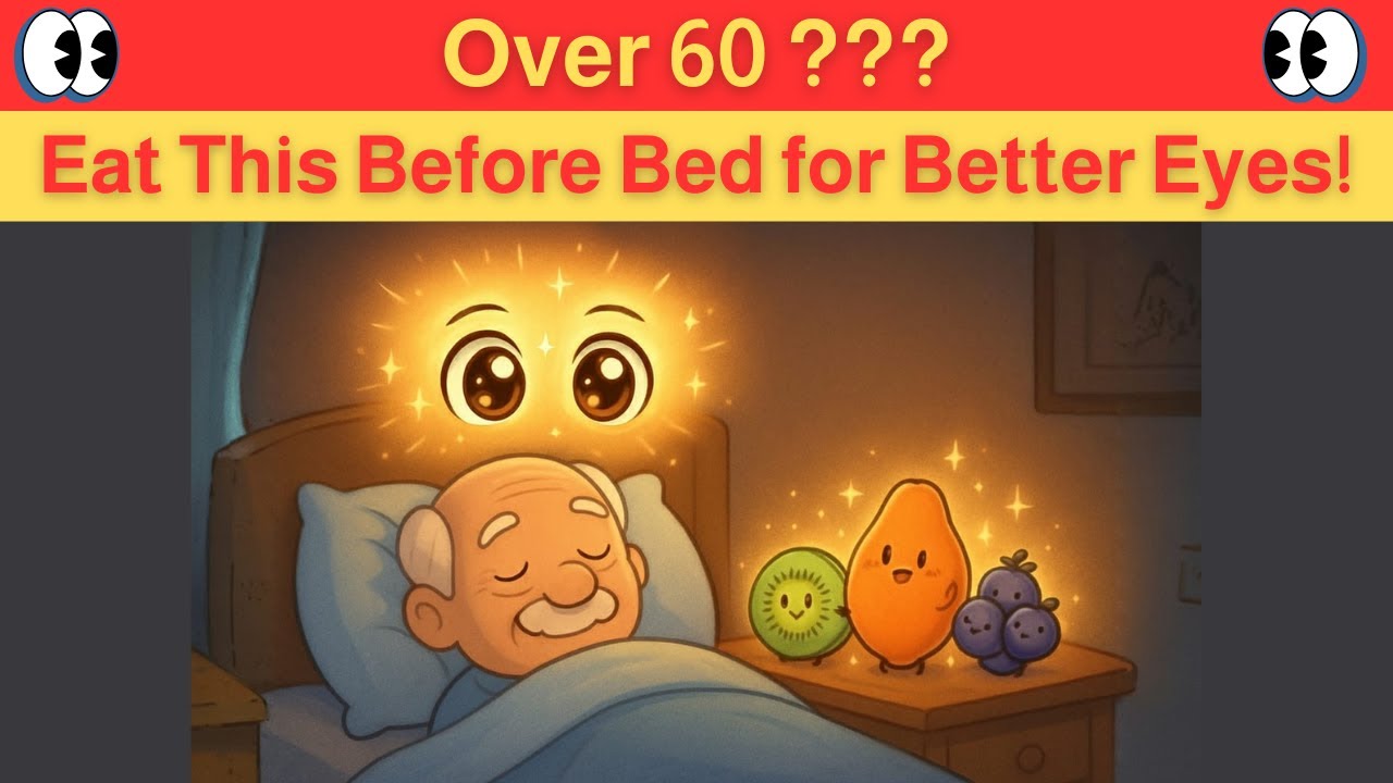 🍓🫐 Before You Blame Aging: Fix Your Eyes With This Bedtime Routine