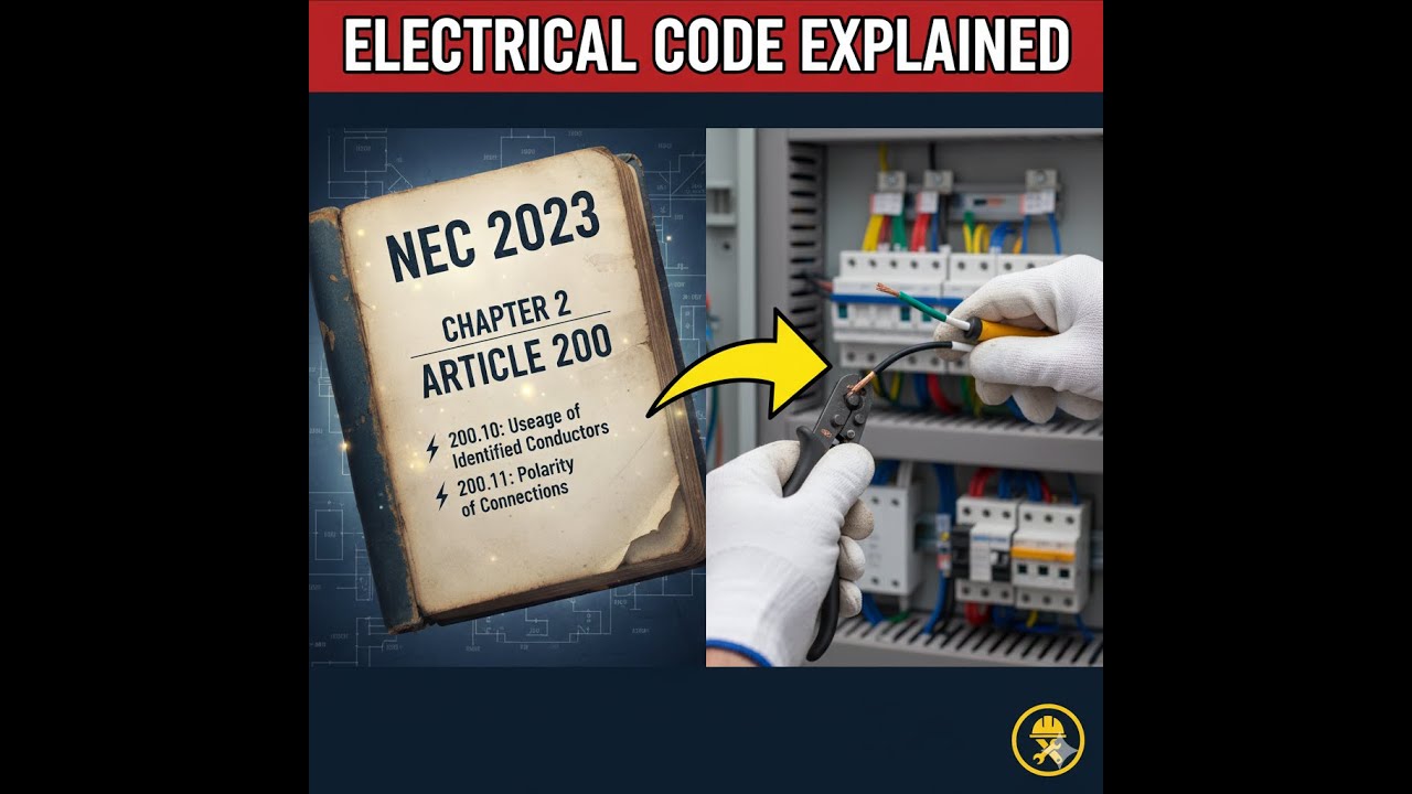 Section 200.10 & 200.11 - NEC 2023 - Article 200 Use and Identification ...