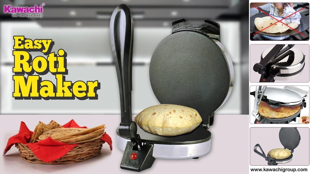 HOW TO MAKE ROTI BY ROTI MAKER . FULL DEMO OF ROTI MAKER . (In HINDI