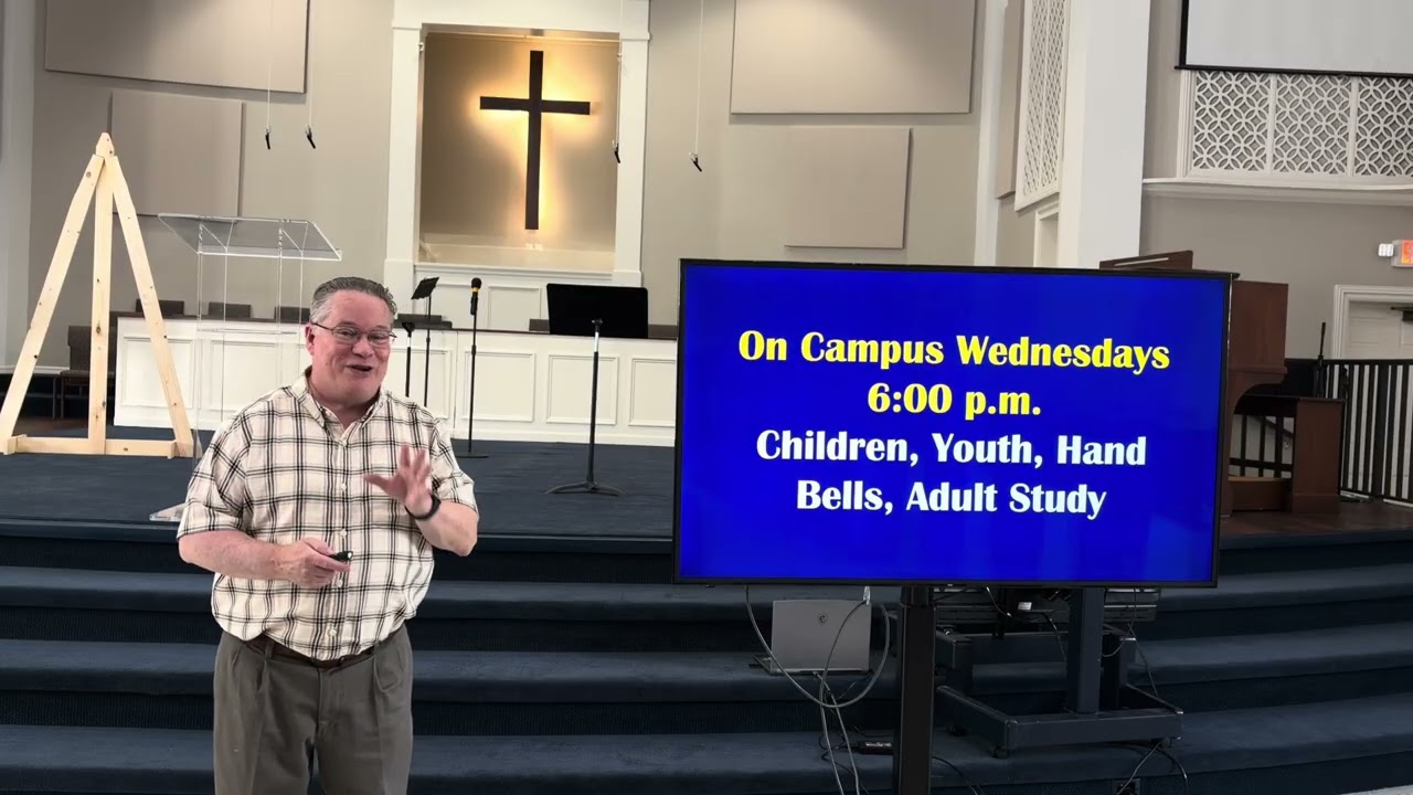 Объявления Первой баптистской церкви Кристал-Ривер от 30.11.25 Тима Ланци