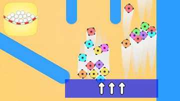 Balls and Ropes - ball game - All Levels Gameplay Android, iOS