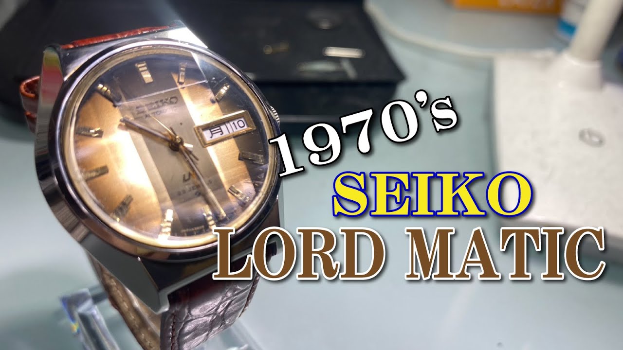1970's Vintage SEIKO LORD MATIC【5606-7310】automatic 23Jewels