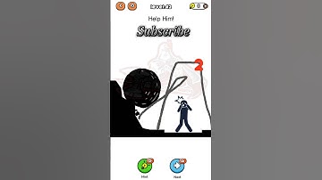 Draw Challenge: Save Stickman Level 42 Gameplay #shorts #youtubeshorts #gamingshorts #aigamingyt