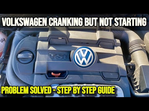 Volkswagen TSI Cranking But No Start Fault - Found & Fixed - How To DIY