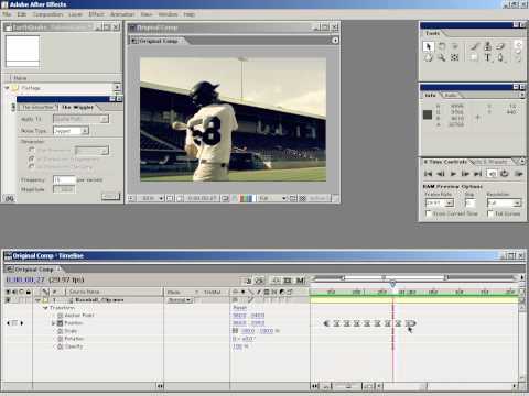 After Effects Tutorial 05. Camera Shake with Wiggler