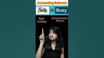 Tally vs Busy #shorts #saas #software #business #tally #busy #accountingsoftware #accounting