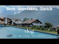 SUB) 스위스 여행 브이로그 X 영국 여행 & 스위스 여행 브이로그 EP2 :: 스위스여행 VLOG | 인터라켄 여행 | 사랑의불시착 | 베른 인터라켄 취리히 | 유럽여행브이로그