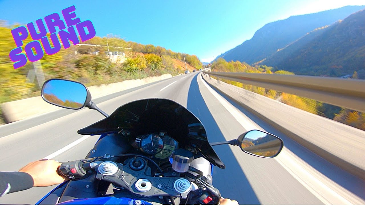 YAMAHA R1 Big Bang 🔥 AKRAPOVIC - PURE SOUND !!!!!!