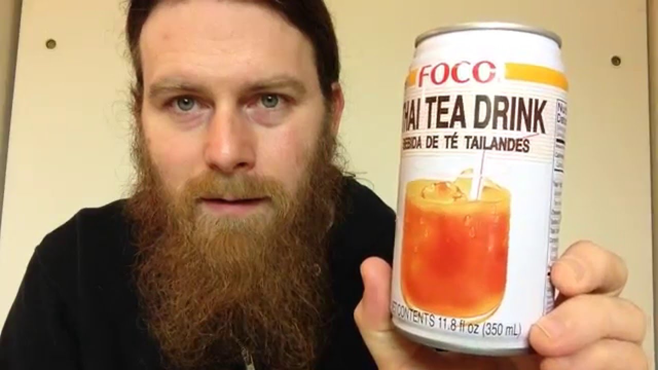 Foco Thai Tea Drink Review - YouTube