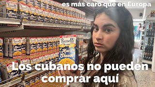 Así están los Supermercados en Cuba 🇨🇺. Más caro que en el Primer Mundo…