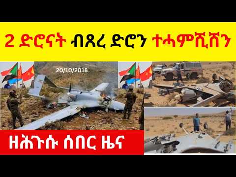 ዘሕጉሱ ሰበር ዜና  //  2 ድሮናት ብጸረ ድሮን ተሓምሺሸን