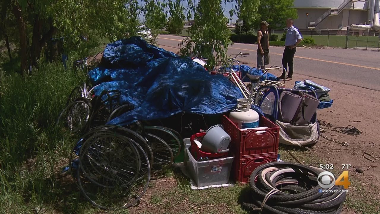 Homeless Camps Removed From South Platte River