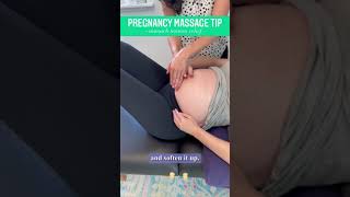 Pregnancy Massage Advice from a Physical Therapist: Technique 2