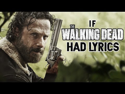 Om "The Walking Dead"-låten hade text